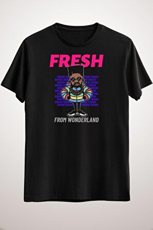 Erkek Siyah Fresh Streetwear From Wonderland
