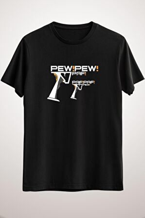 Erkek Siyah "pewpaf" Style
