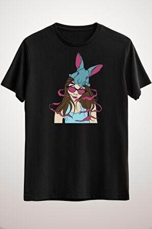 Erkek Siyah Bunny Girl