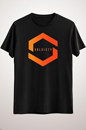 Erkek Siyah S0lciety Logo