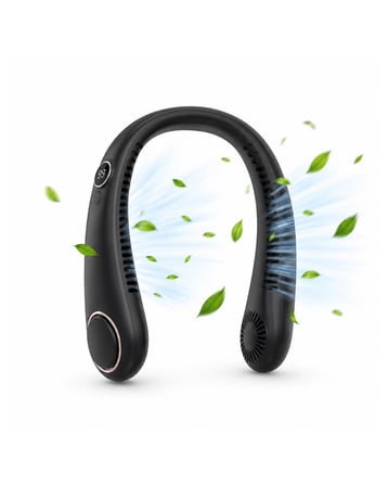 Gizli Turbo Tasarımlı Sessiz Çalışan Boyun Fanı