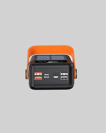 80000 mAh Solar Powerbank Göstergeli Fenerli Hızlı Şarj Taşınabilir Şarj Cihazı