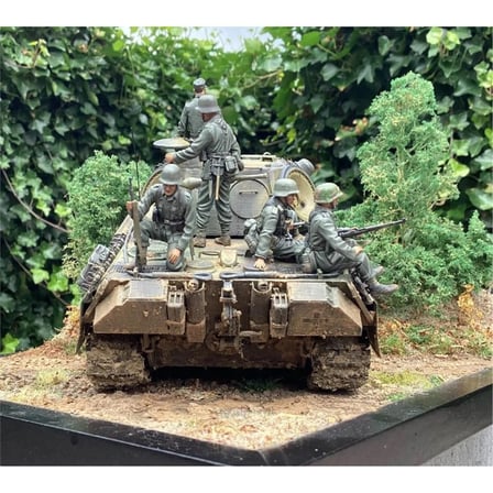 Dragon 6156, 1/35 Tank Mürettebatı Figürleri Lorraine 1944 Maketi