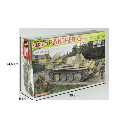 Dragon 6602, 1/35 Sd.Kfz.171 Panther G Tank Plastik Maketi