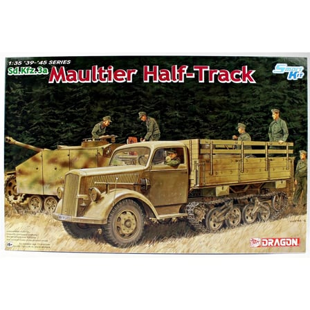 Dragon 6761, 1/35 Opel Maultier Yarı Paletli Alman Kamyonu Plastik Maketi
