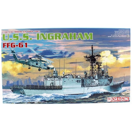 Dragon 7068, 1/700 U.S.S. Ingraham FFG-61 Maketi