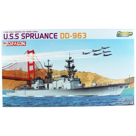 Dragon 7084, 1/700 U.S.S Spruance DD-963 (Premium) Maketi