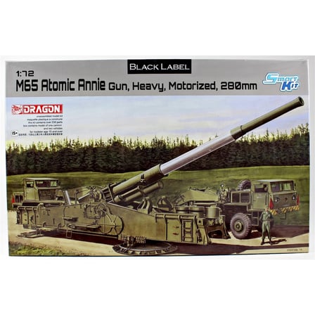 Dragon 7484, 1/72 M65 Atomik Annie Topu plastik maketi