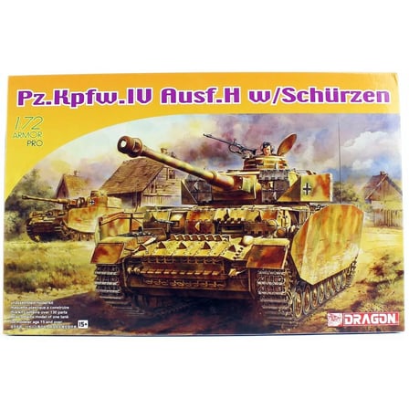 Dragon 7497, 1/72 Pz.Kpfw. IV Ausf. H Plastik Maketi