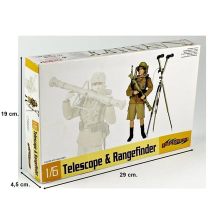 Dragon 75022, 1/6 Teleskop ve Mesafe Ölçer Plastik Maketi