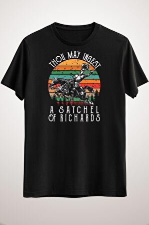 Erkek Siyah Thou May Ingest A Satchel Of Richards