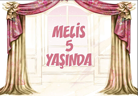 Sahyne Temalı Doğum Günü Afişi - 50x70 Cm