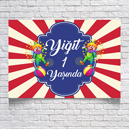 Palyanço Temalı Doğum Günü Afişi 50 x 70