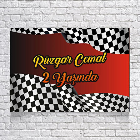 Yatış Temalı Doğum Günü Afişi 70X100 cm