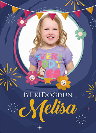 Parti Temalı Doğum Günü Afişi 70X100 cm