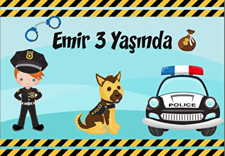 Çiftlik Temalı Doğum Günü Afişi 70X100 cm