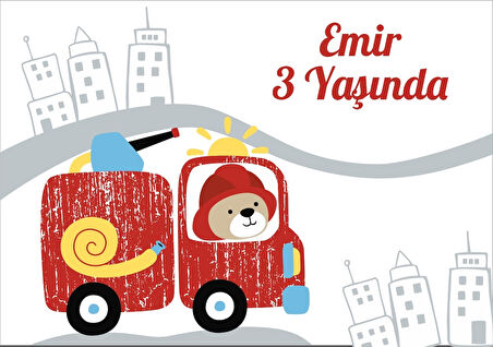 Tamirci Temalı Doğıum Günü Afişi 70X100 cm