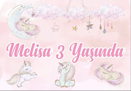 Seyahat Temalı Doğum Günü Afişi 70X100 cm