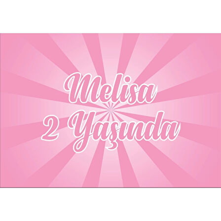 Yeşil Doğum Günü Afişi 50X70 cm