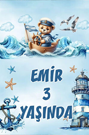 Gym Temalı Doğum Günü Afişi 70X100 cm