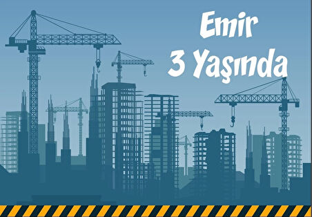 Vinçler Temalı Doğum Günü Afişi 100X150 cm