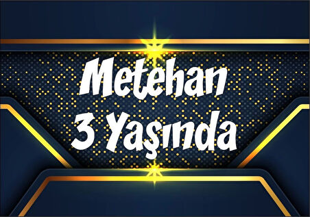 Doğum Günü Afişi -5 70X100 cm