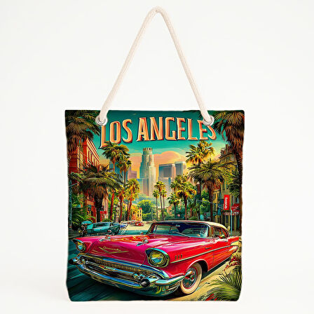 Los Angeles Manzaralı Plaj Çantası