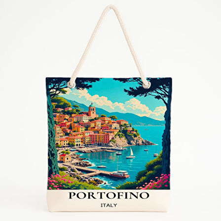 Portofino Sahili Plaj Çantası