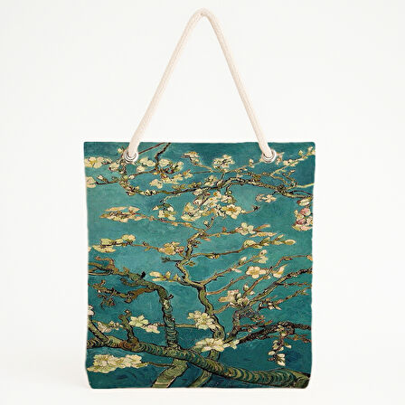 Badem Dalı Van Gogh Plaj Çantası