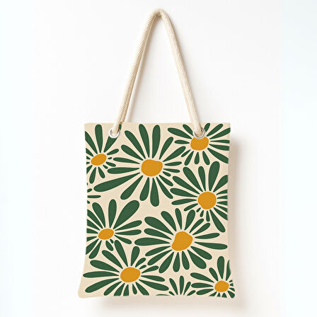 Papatya Vurgusu Omuz Çantası