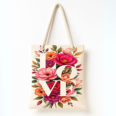 Love Aşk Bahçesi Omuz Çantası