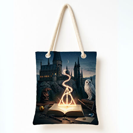 Sihirli Bilgeliğin Kitabı Omuz Çantası