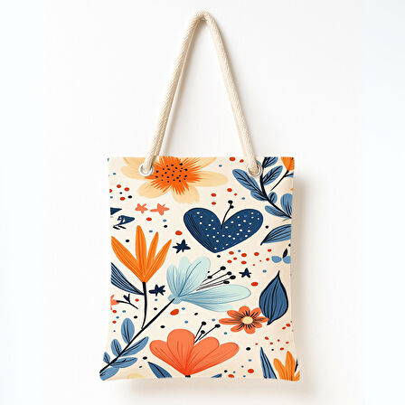 Kalpli Çiçek Rüyası Omuz Çantası