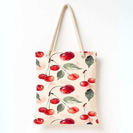 Kiraz Bahçesi Eskizi Omuz Çantası