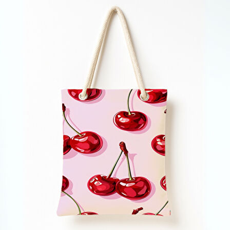 Degrade Çilek Bahçesi Omuz Çantası