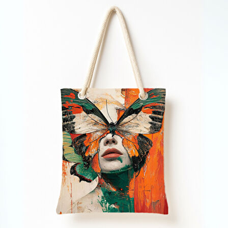 Kelebek Yüz Rüyası Omuz Çantası