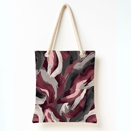 Kıvrımlı Renk Rüyası Omuz Çantası