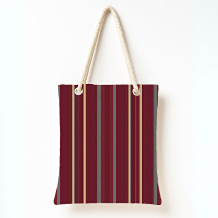 Kontrast Çizgi Rüyası Omuz Çantası