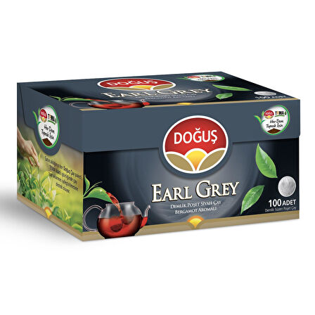 Doğuş Earl Grey Demlik Poşet Çay 100 Adet