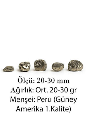 Sertifikalı Aaa+ Pirit Taşı Kütle - Peru