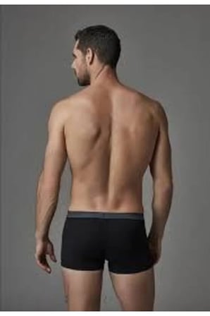 Dagi Erkek Siyah Micro Modal Boxer- 4210