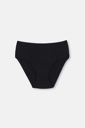 Dagi Kadın Karışık 5'li Yüksek Bel Slip Külot- 5104k Siyah-Beyaz-Ten 38