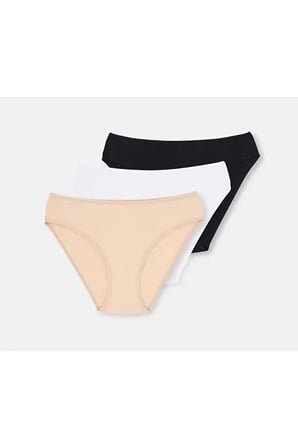 Dagi Kadın Karışık 3'lü Klasik Slip Külot- 5113