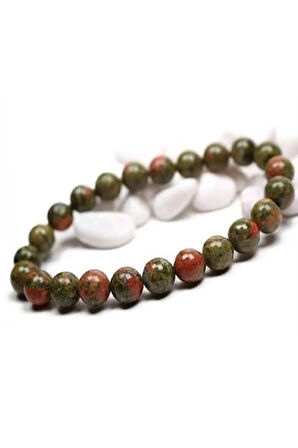 Unakit Taşı Bileklik AAA Kalite Orijinal Doğal Taş Bileklik