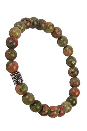 Unakit Taşı Bileklik AAA Kalite Orijinal Doğal Taş Bileklik