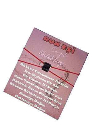 Ruh Eşi Mıknatıslı Hematit Taşı Sevgili Bilekliği