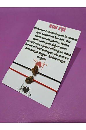 Ruh Eşi Unakit Doğal Taşlı İp Bileklik