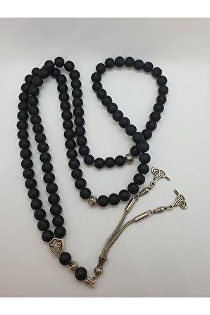 Oniks Taşı Doğal Taş Namaz Tesbihi
