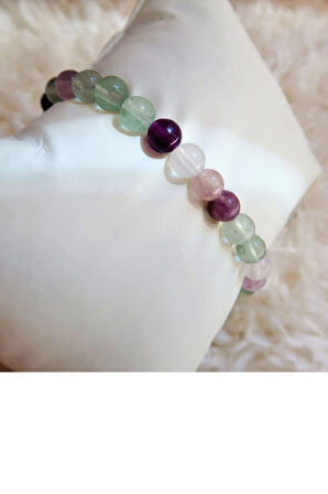 Florit Doğal Taş Bileklik 8mm