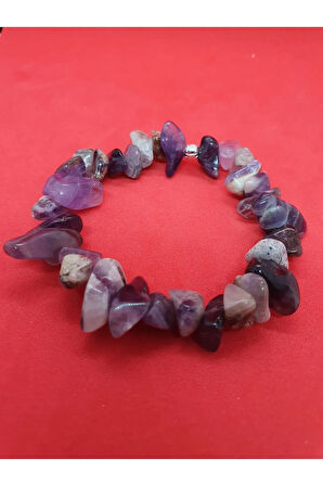 Ametist Doğal Taş Bileklik